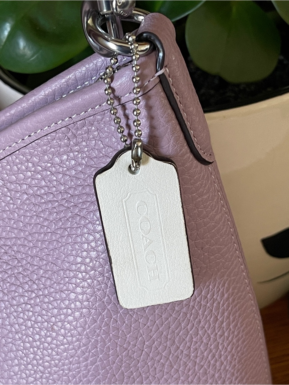 NWT Coach Laurel Shoulder Bag with Cream Tassel - Picture 12 of 14